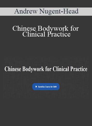 Purchuse Andrew Nugent-Head – Chinese Bodywork for Clinical Practice course at here with price $600 $113.
