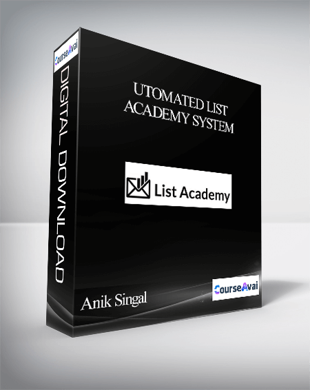 Purchuse Anik Singal - Automated List Academy System course at here with price $997 $81.