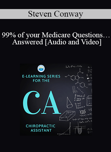 Purchuse Steven Conway - 99% of your Medicare Questions… Answered course at here with price $85 $20.