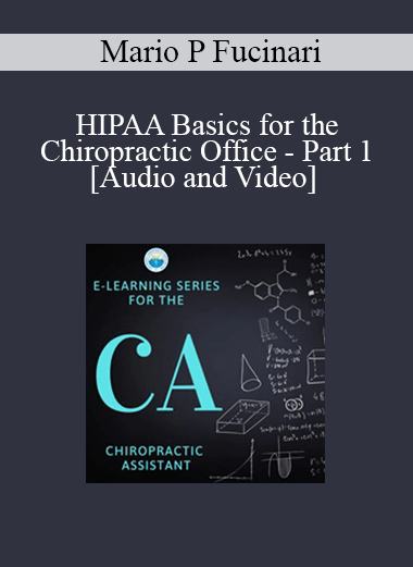 Purchuse HIPAA Basics for the Chiropractic Office - Part 1 course at here with price $85 $20.