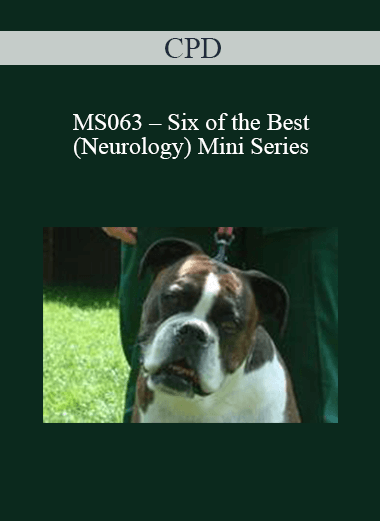Purchuse CPD - MS063 – Six of the Best (Neurology) Mini Series course at here with price $479 $114.
