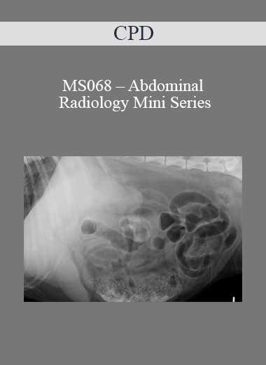 Purchuse CPD - MS068 – Abdominal Radiology Mini Series course at here with price $479 $114.