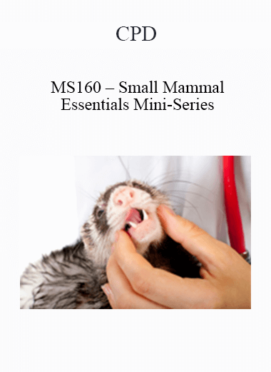 Purchuse CPD - MS160 – Small Mammal Essentials Mini-Series course at here with price $479 $114.
