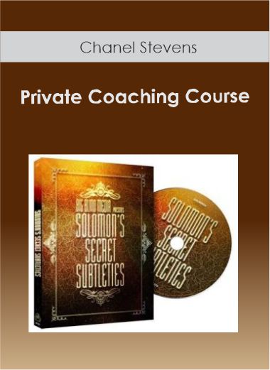 Purchuse Chanel Stevens - Private Coaching Course course at here with price $1497 $133.