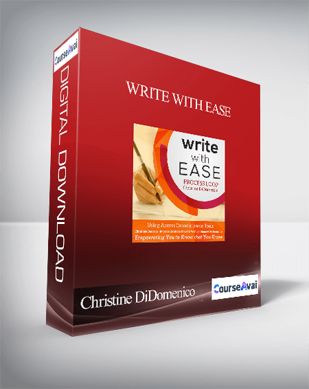 Purchuse Christine DiDomenico - Write With Ease course at here with price $35 $13.