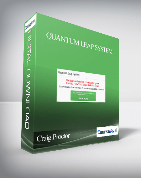 Purchuse Craig Proctor – Quantum Leap System course at here with price $49 $47.