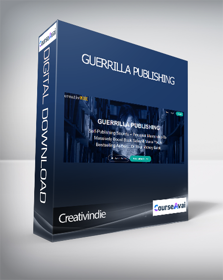Purchuse Creativindie - GUERRILLA PUBLISHING course at here with price $497 $92.