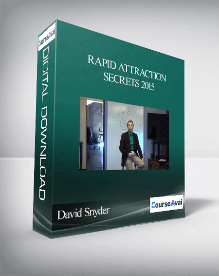 Purchuse David Snyder – Rapid Attraction Secrets 2015 course at here with price $297 $81.