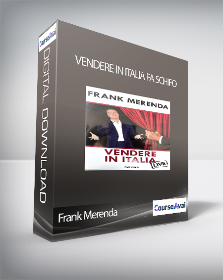 Purchuse Frank Merenda - Vendere In Italia Fa Schifo (Vendere in Italia fa schifo di Frank Merenda) course at here with price $72 $68.