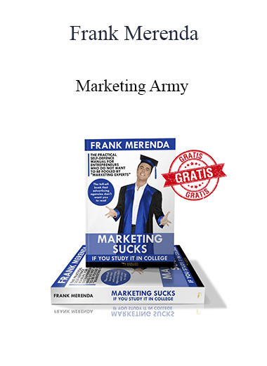 Purchuse Frank merenda - Marketing Army course at here with price $60 $57.