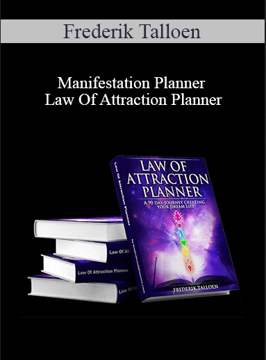 Purchuse Frederik Talloen - Manifestation Planner - Law Of Attraction Planner course at here with price $10 $10.