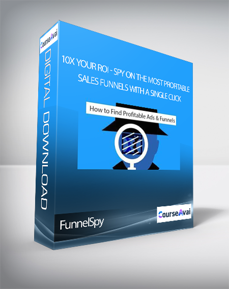 Purchuse FunnelSpy - 10X Your ROI - Spy On The Most Profitable Sales Funnels With A Single Click course at here with price $331 $54.