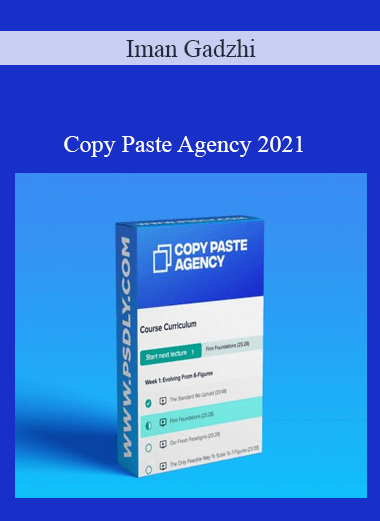 Purchuse Iman Gadzhi – Copy Paste Agency 2021 course at here with price $4800 $99.