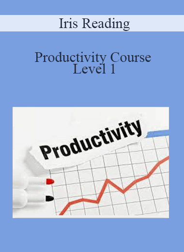 Purchuse Iris Reading - Productivity Course Level 1 course at here with price $99 $28.