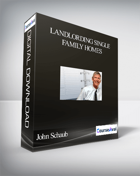 Purchuse John Schaub - Landlording Single Family Homes course at here with price $149 $40.