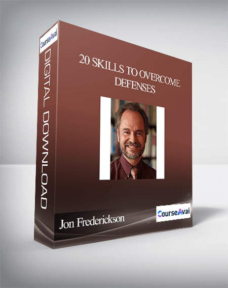 Purchuse Jon Frederickson – 20 Skills to Overcome Defenses course at here with price $97 $35.