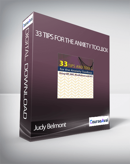 Purchuse Judy Belmont - 33 Tips for the Anxiety Toolbox: Using CBT