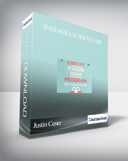 Purchuse Justin Cener – Instagram Bootcamp course at here with price $297 $49.