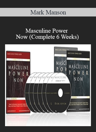 Purchuse Mark Manson – Masculine Power Now (Complete 6 Weeks) course at here with price $25 $.