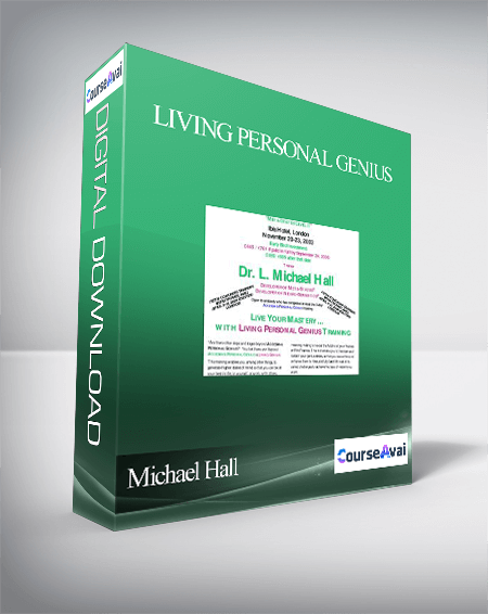 Purchuse Michael Hall – Living Personal Genius course at here with price $750 $81.