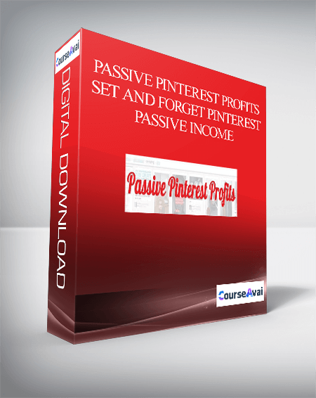 Purchuse Passive Pinterest Profits – Set and Forget Pinterest Passive Income course at here with price $497 $73.