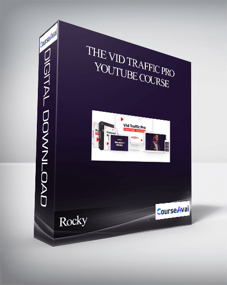 Purchuse Rocky - The Vid Traffic Pro YouTube Course course at here with price $297 $54.