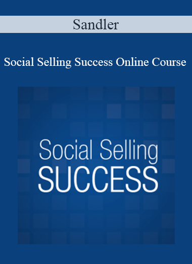 Purchuse Sandler - Social Selling Success Online Course course at here with price $97 $28.