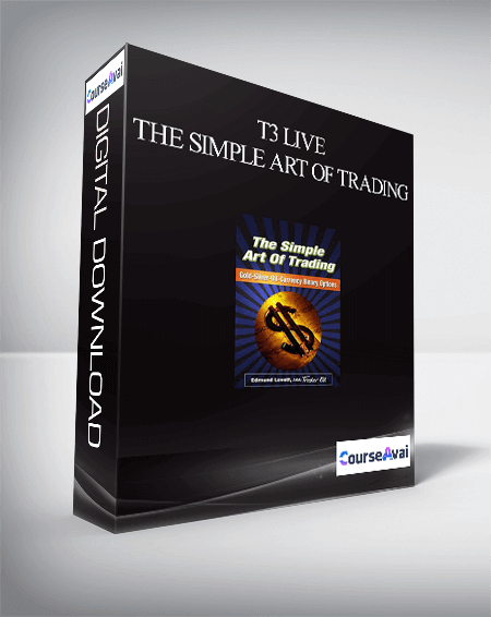 Purchuse T3 Live - The Simple Art of Trading course at here with price $795 $92.