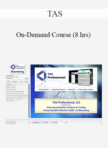 Purchuse TAS - On-Demand Course (8 hrs) course at here with price $499 $118.