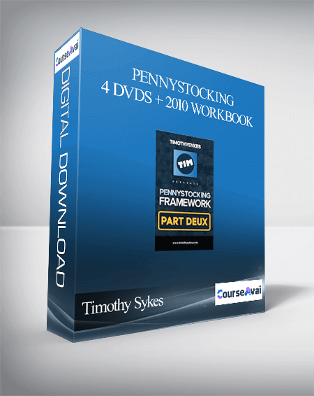 Purchuse Timothy Sykes – PennyStocking 4 DVDs + 2010 Workbook course at here with price $78 $74.