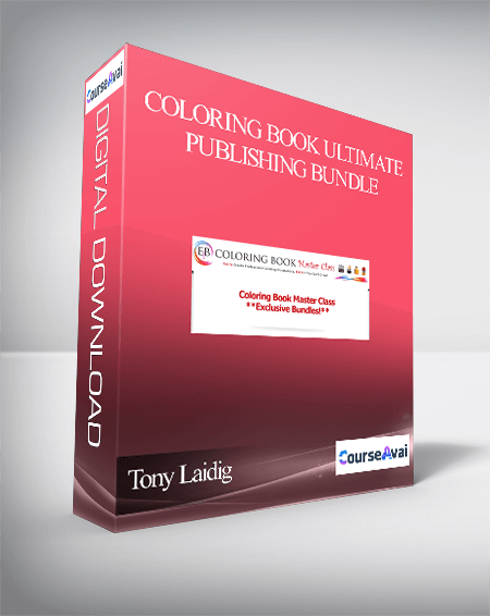 Purchuse Tony Laidig – Coloring Book Ultimate Publishing Bundle course at here with price $495 $45.