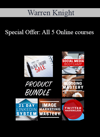 Purchuse Warren Knight - Special Offer: All 5 Online courses course at here with price $1709 $325.