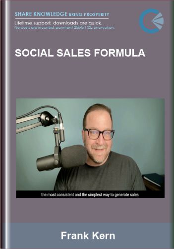 Purchuse Social Sales Formula - Frank Kern course at here with price $397 $57.