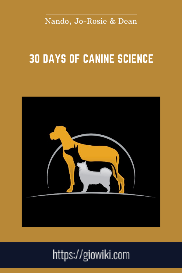 Purchuse 30 Days of Canine Science - Nando