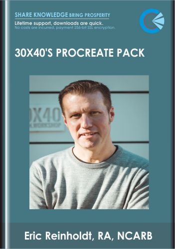 Purchuse 30X40's Procreate Pack - Eric Reinholdt