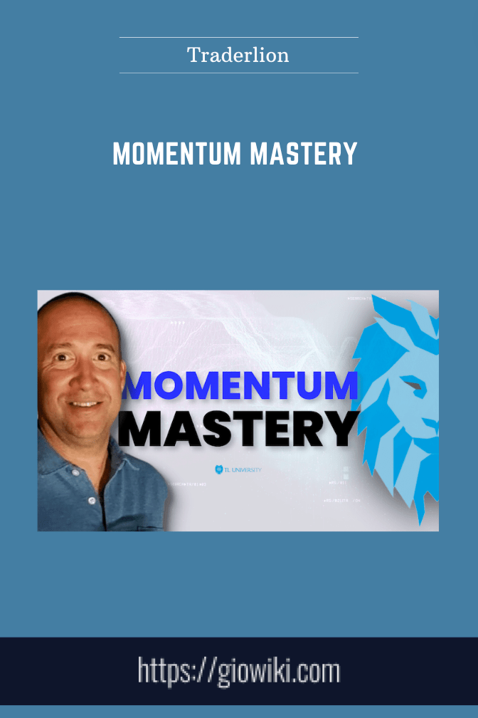 Purchuse Momentum Mastery - Traderlion course at here with price $149 $43.