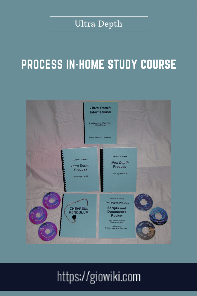 Purchuse Process In-Home Study Course - Ultra Depth® course at here with price $497 $69.