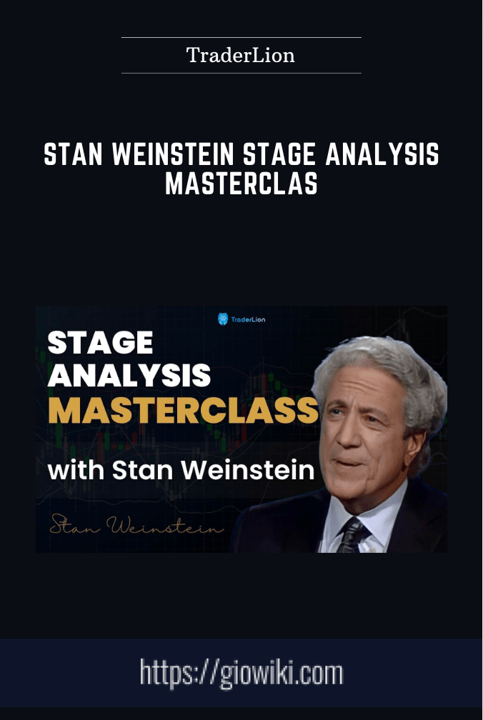 Purchuse Stan Weinstein Stage Analysis Masterclas - TraderLion course at here with price $1597 $97.