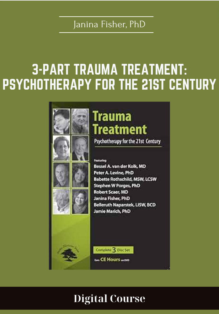 Purchuse 3-Part Trauma Treatment: Psychotherapy for the 21st Century - Janina Fisher