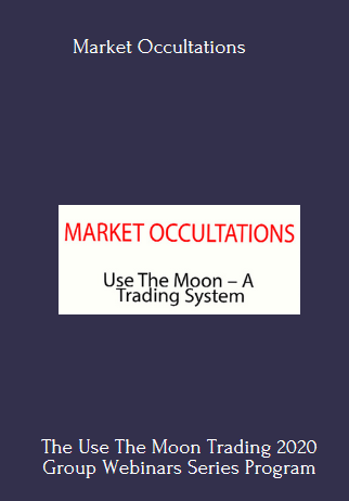 The Use The Moon Trading 2020 Group Webinars Series - Market Occultations